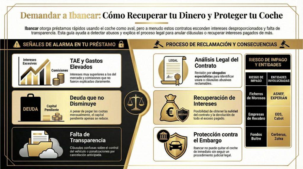 infografia ibancar final - Abogados Legalsha Infografía Demandar si eres de los afectados ibancar