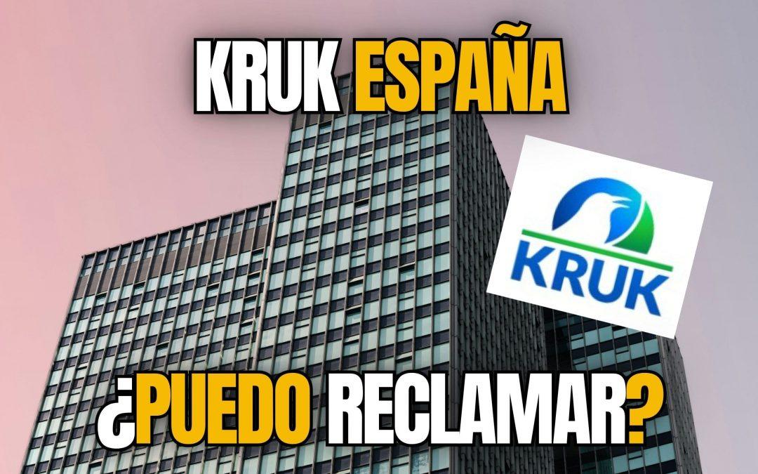 Reclamar a Kruk España si me reclaman una deuda